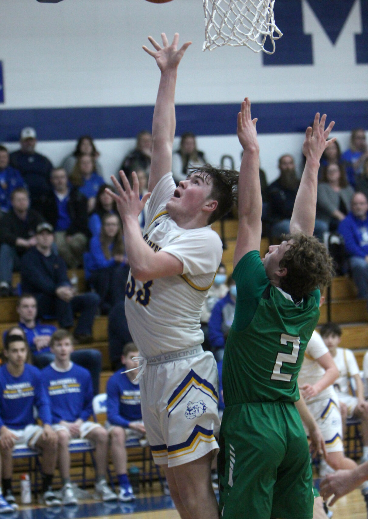 Prairie Farm at McDonell boys basketball 3-1-22